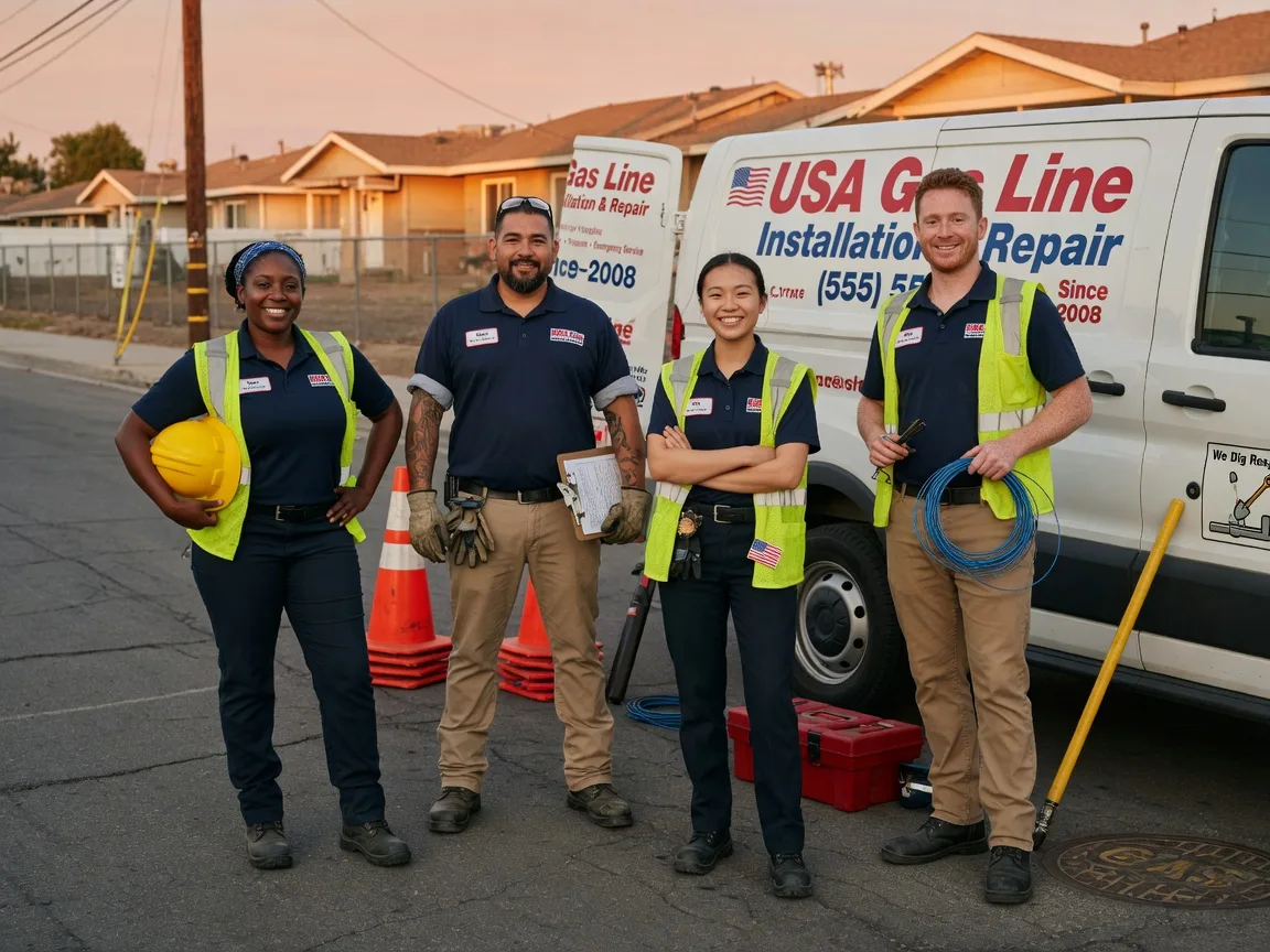 Gas Line Installation company in Rentiesville, OK